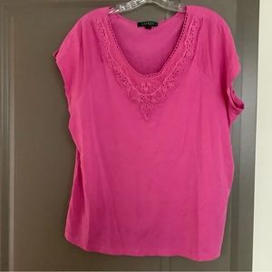 Ralph Lauren Pink Top Size 2X